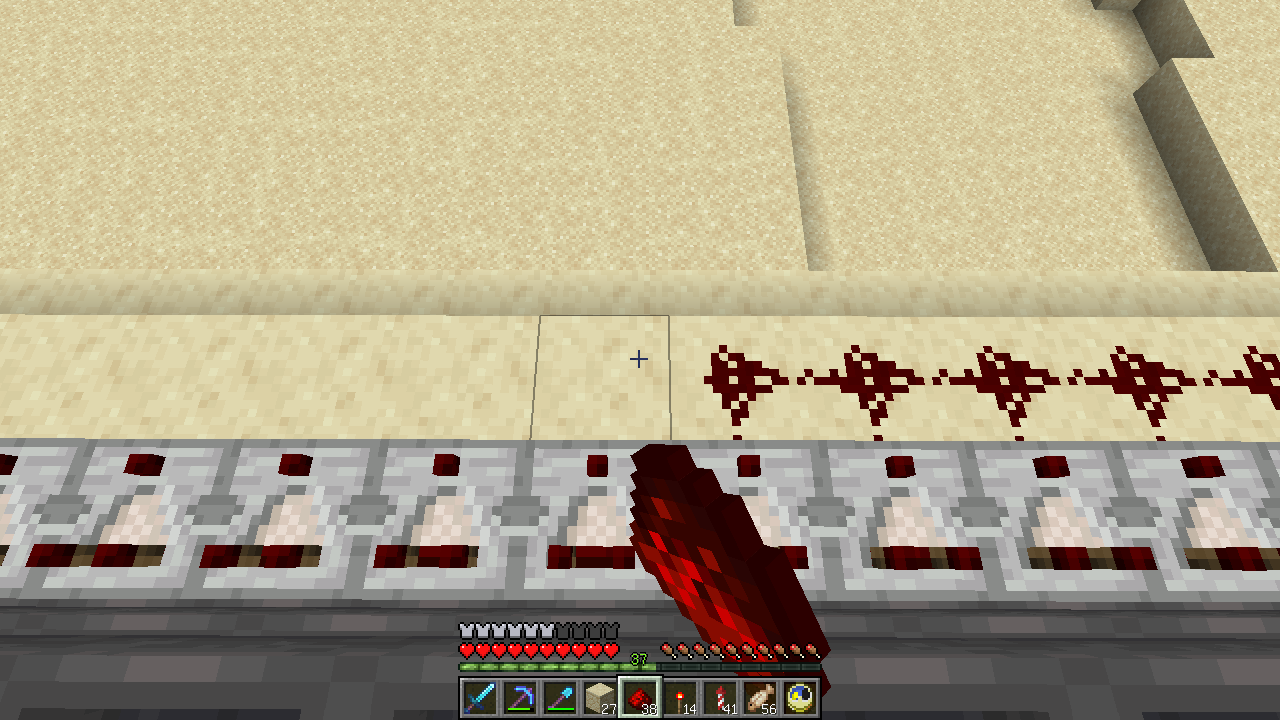 ナニカの地上絵 ２ マテリアル51 うみどりのいまさらマイクラ街づくり