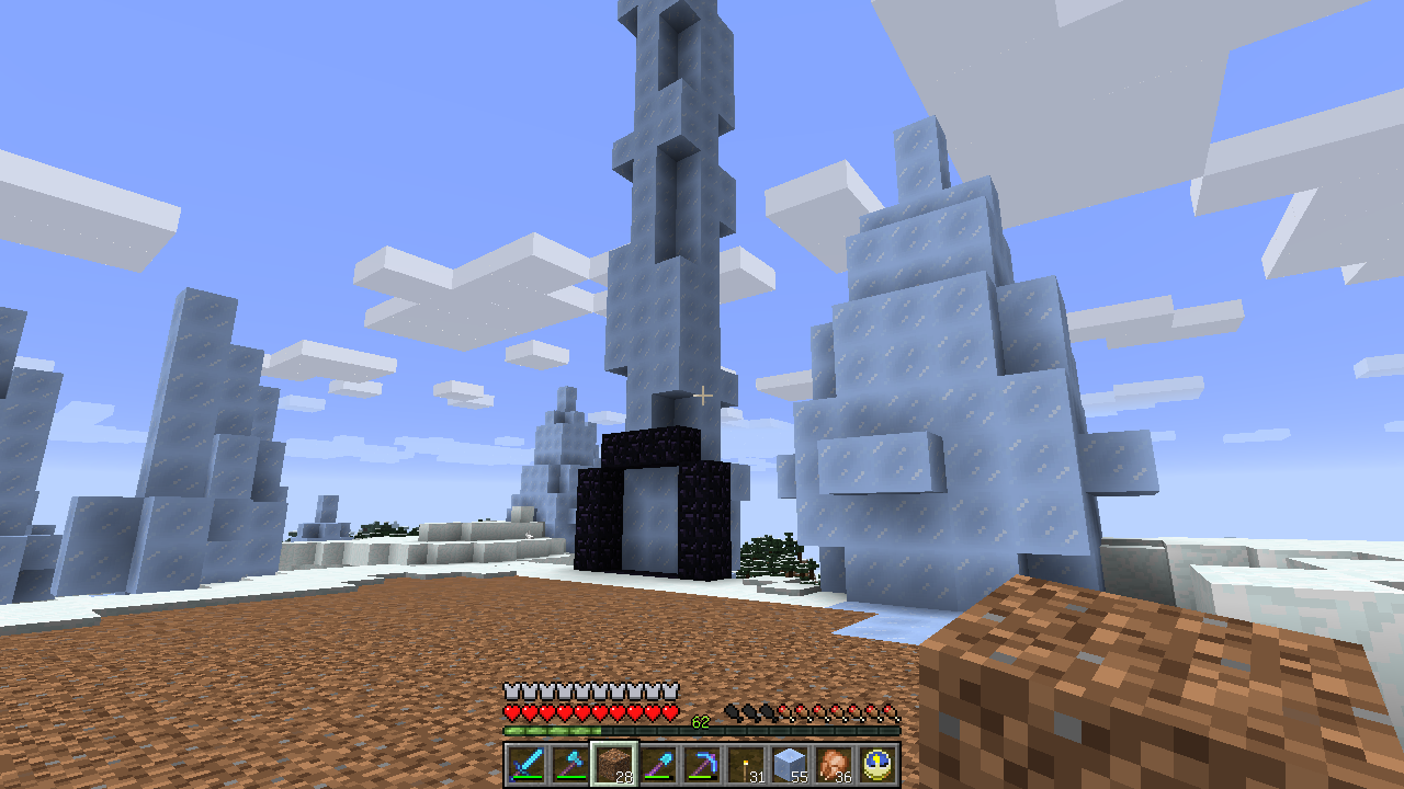 ネザー鉄道樹氷行き うみどりのいまさらマイクラ街づくり ネザー鉄道樹氷行き うみどりのいまさらマイクラ街づくり