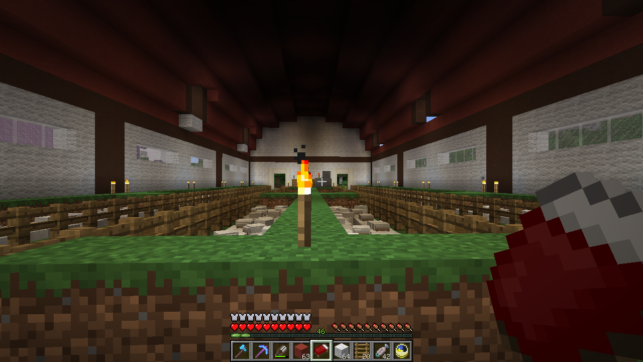 その雄大なる羊小屋は 2 うみどりのいまさらマイクラ街づくり その雄大なる羊小屋は 2 うみどりのいまさらマイクラ街づくり