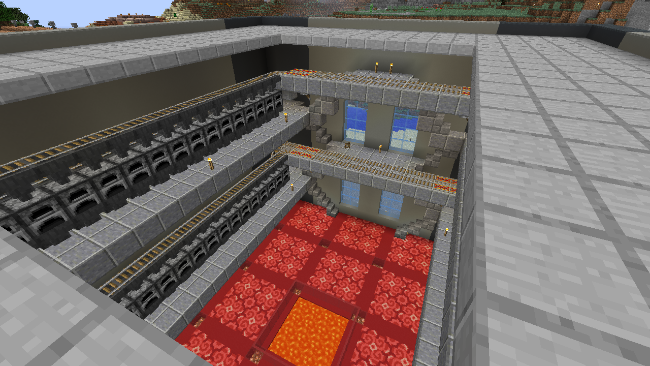 燃えあがれ ハイパーかまど うみどりのいまさらマイクラ街づくり