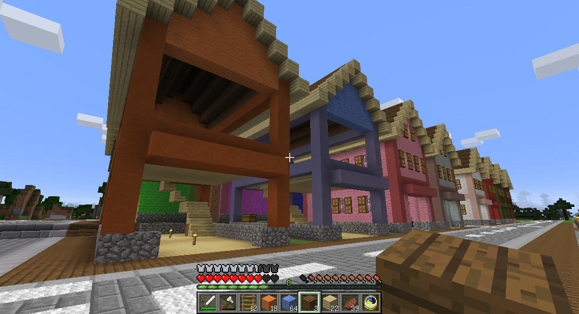 ブティック建築 ファイナル うみどりのいまさらマイクラ街づくり