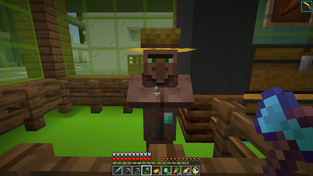 1 14からのハローワーク １ 働き方改革 うみどりのいまさらマイクラ街づくり