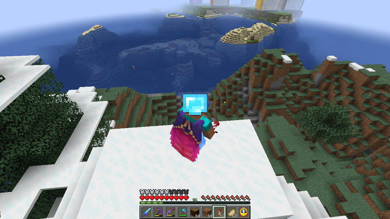 崖の家を建てる 前編 うみどりのいまさらマイクラ街づくり