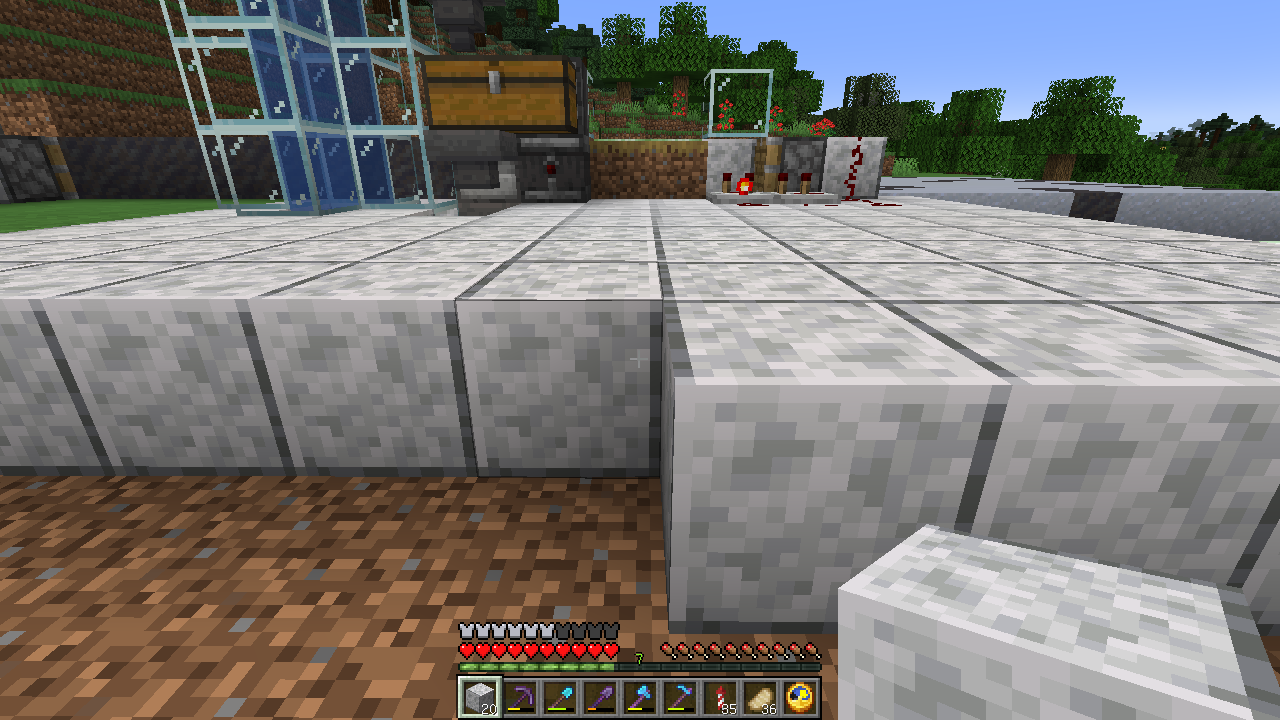 レンガ作り日和 後編 １６連かまどと８人のレンガマン うみどりのいまさらマイクラ街づくり