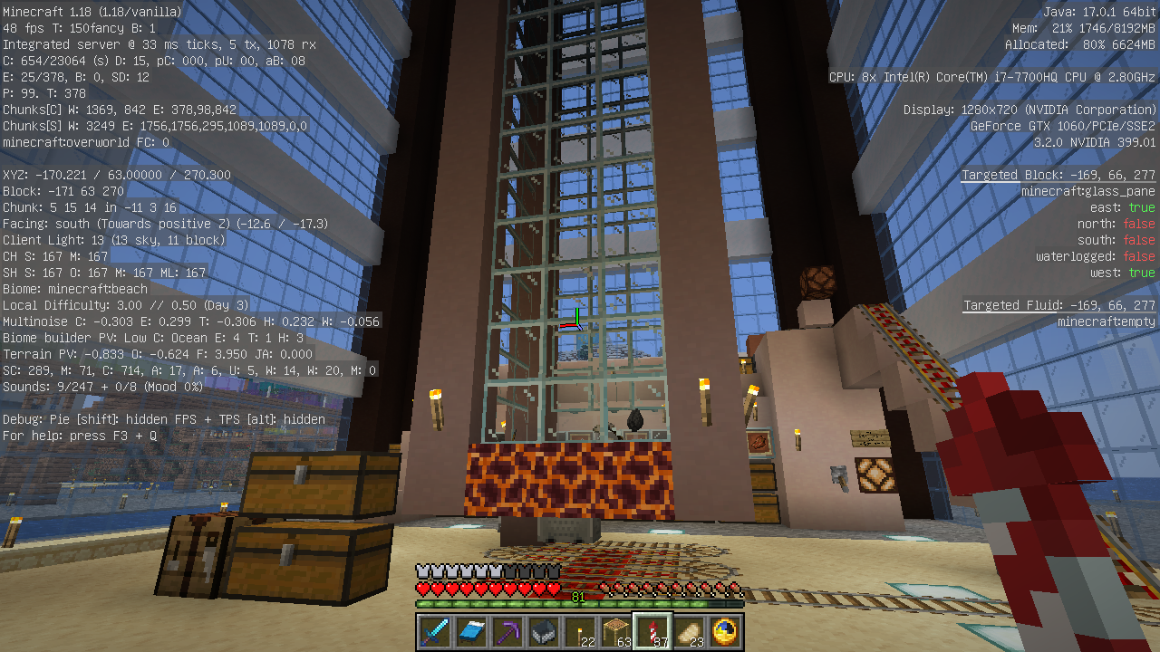 ゼロ アンダーズ うみどりのいまさらマイクラ街づくり