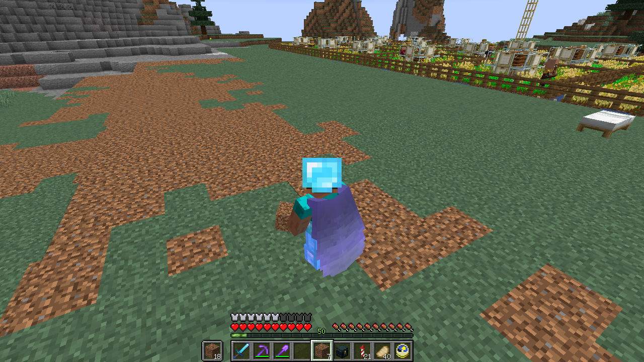 山道を行けば うみどりのいまさらマイクラ街づくり