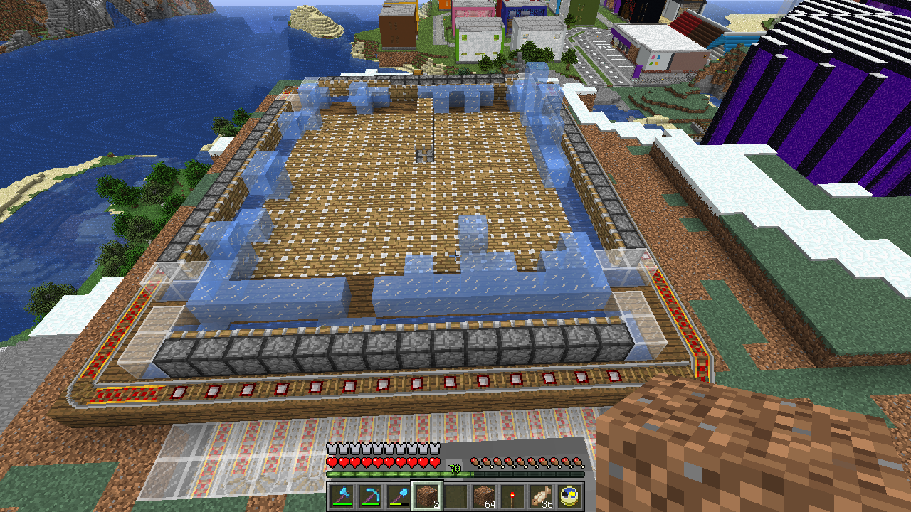 始めようか氷体観測 後編 うみどりのいまさらマイクラ街づくり