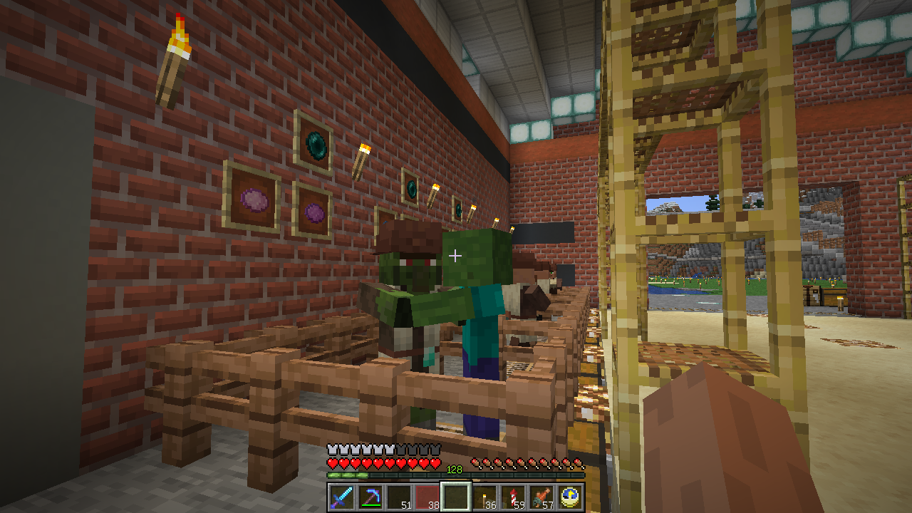 赤レンガ倉庫街 ４ 一号館完成 うみどりのいまさらマイクラ街づくり