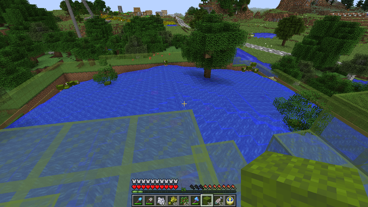 羊たちの楽園 ５ グリーンフォレスト うみどりのいまさらマイクラ街づくり