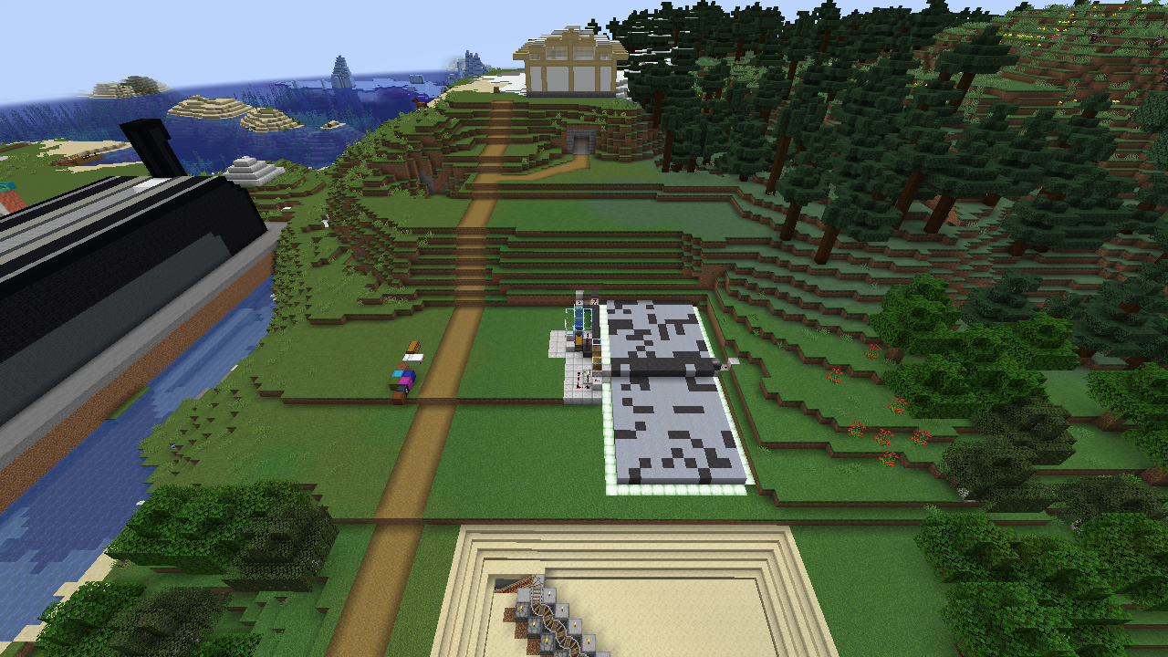 レンガ作り日和 後編 １６連かまどと８人のレンガマン うみどりのいまさらマイクラ街づくり