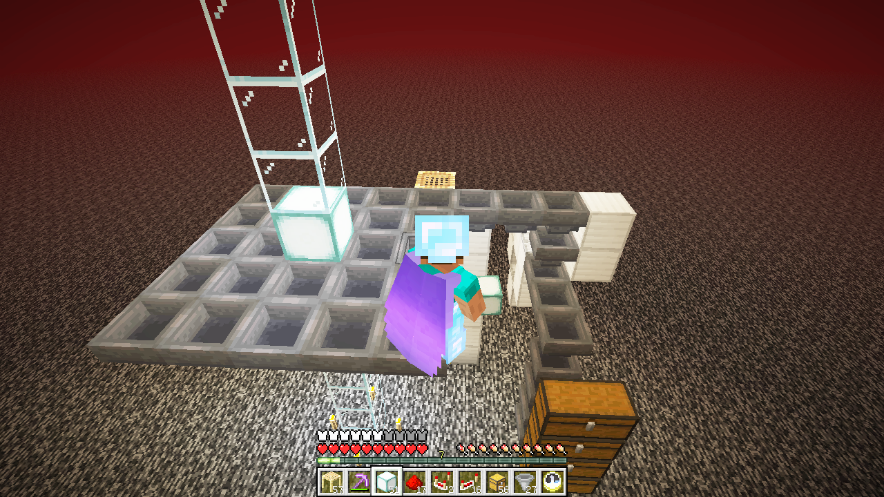 ネザー ゾンビピグリントラップ 後編 うみどりのいまさらマイクラ街づくり