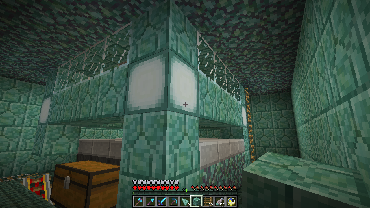 1 11経験値トラップ改修大作戦 うみどりのいまさらマイクラ街づくり