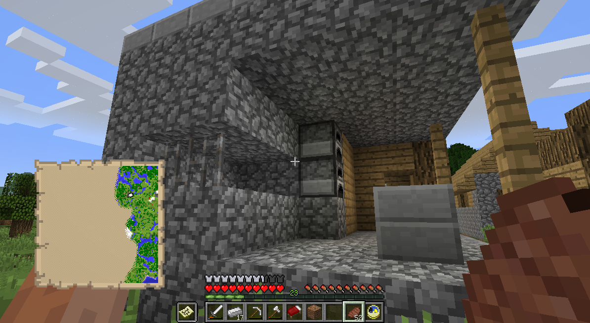 マッピング 北 うみどりのいまさらマイクラ街づくり