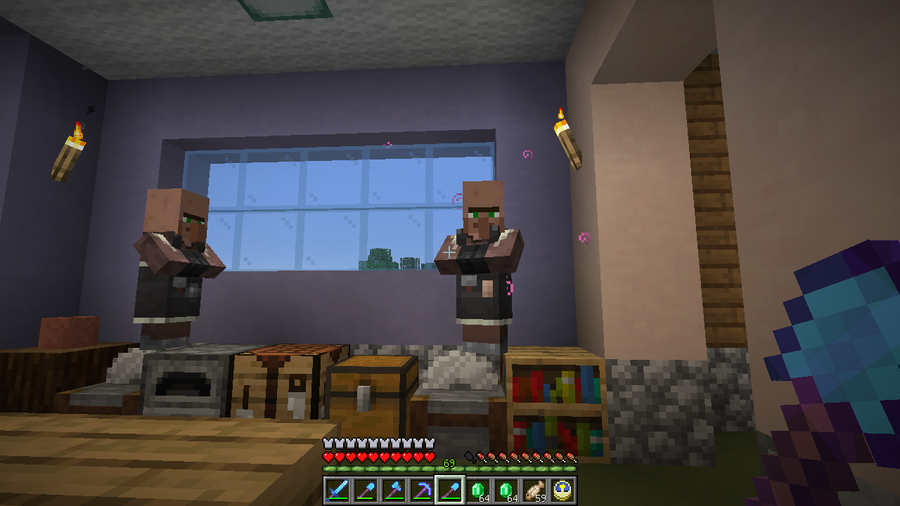 1 14からのハローワーク ３ はたらく石工 うみどりのいまさらマイクラ街づくり