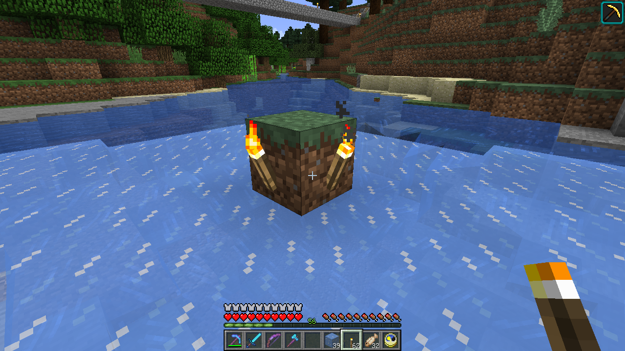 海の門 ２ 川の流れのように うみどりのいまさらマイクラ街づくり