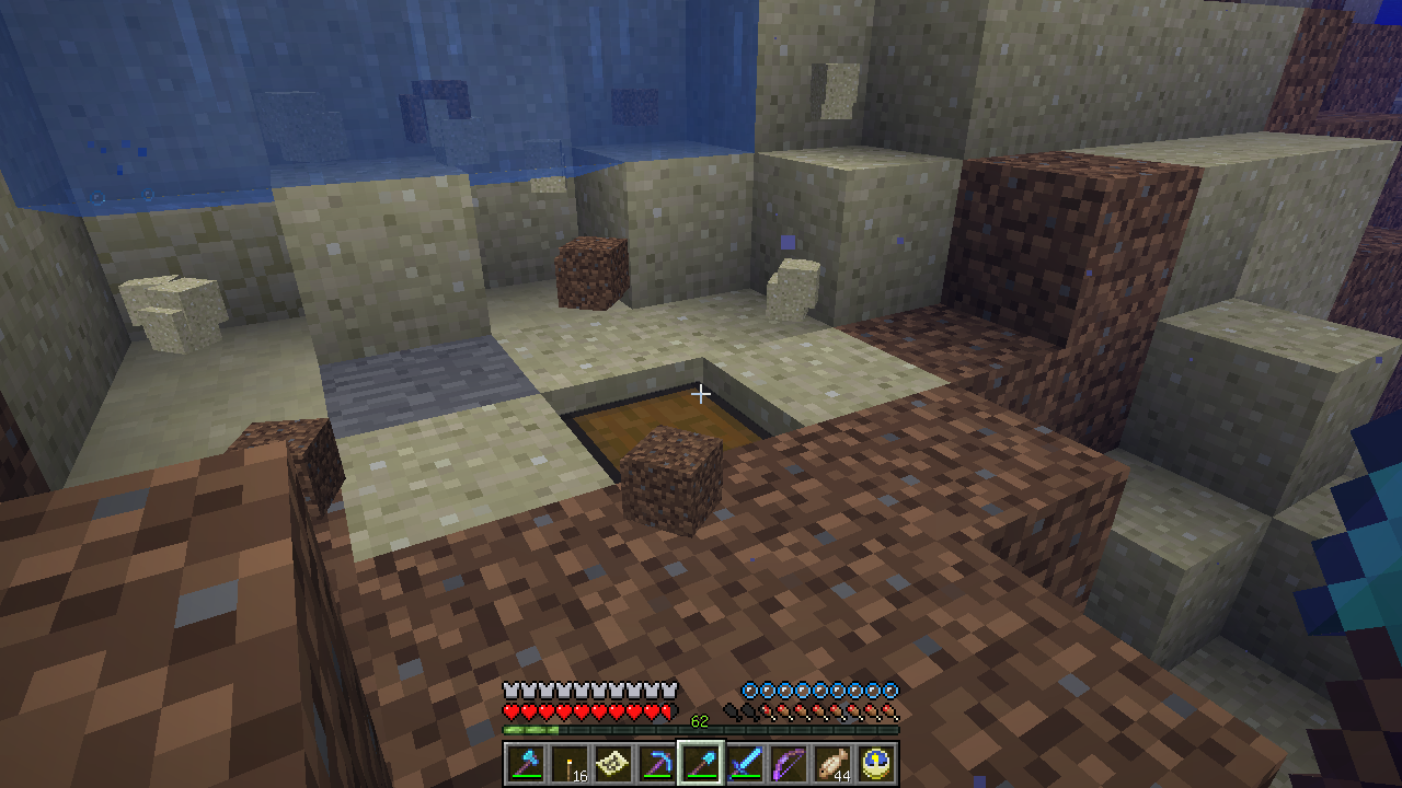 あの碧い海へ うみどりのいまさらマイクラ街づくり