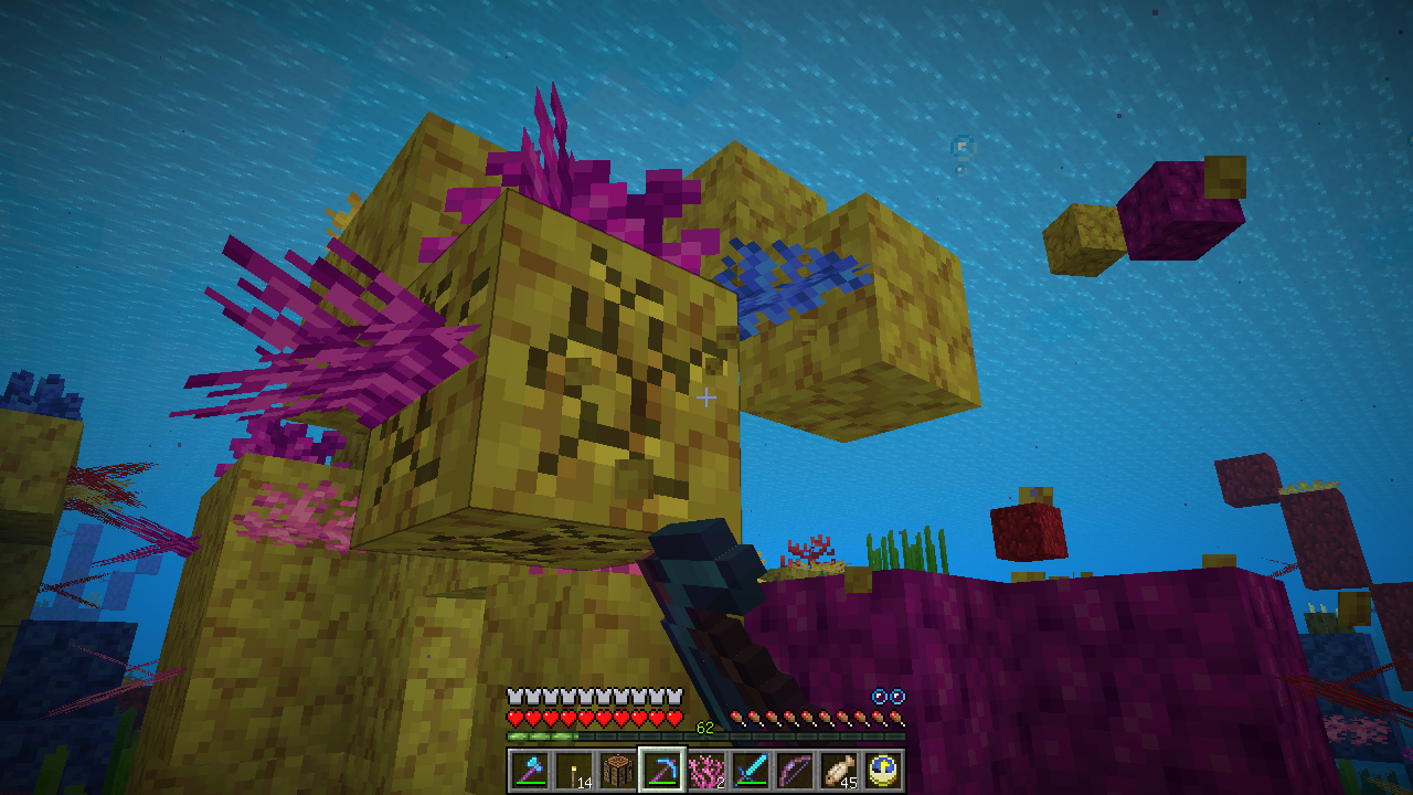 あの碧い海へ うみどりのいまさらマイクラ街づくり