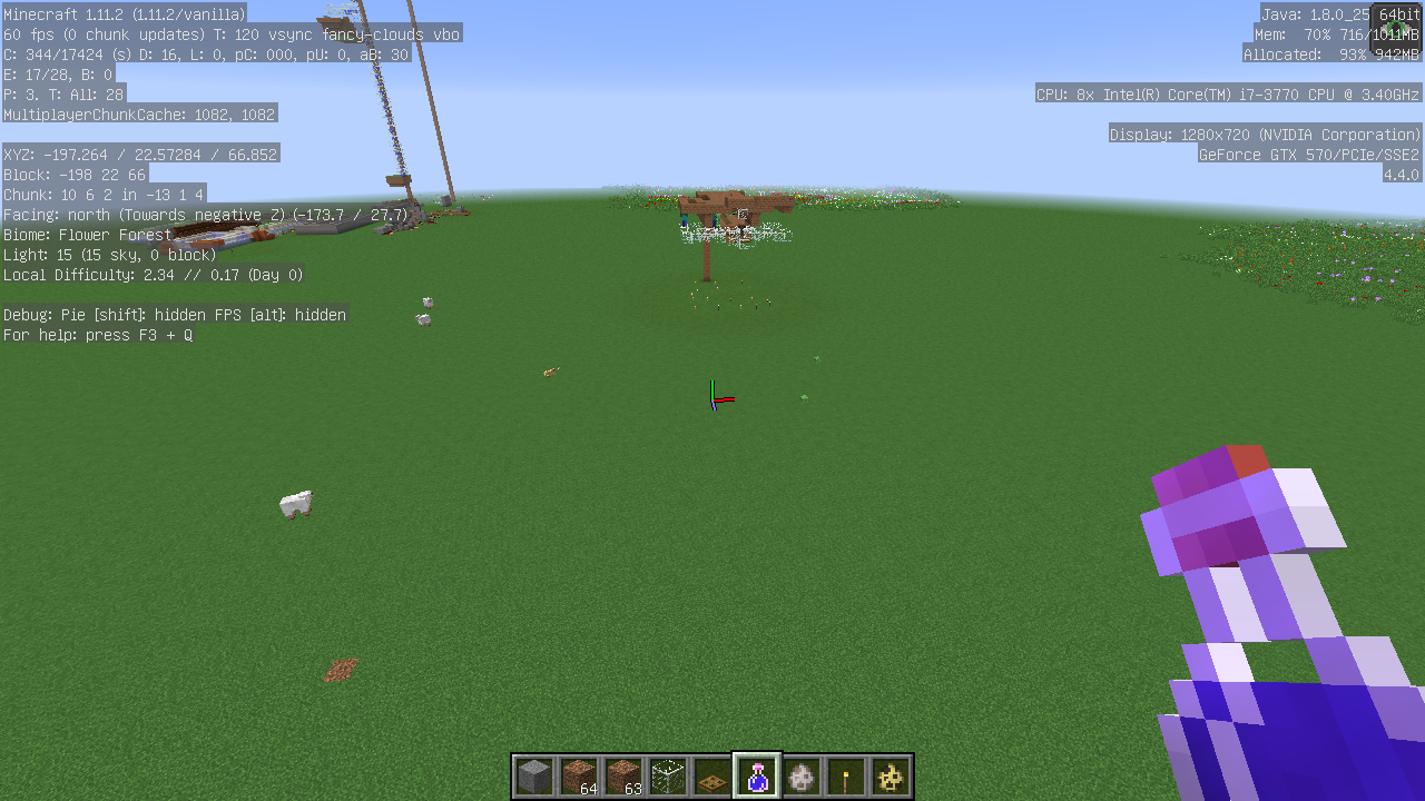 よみがえるゾンビ村 ３ うみどりのいまさらマイクラ街づくり