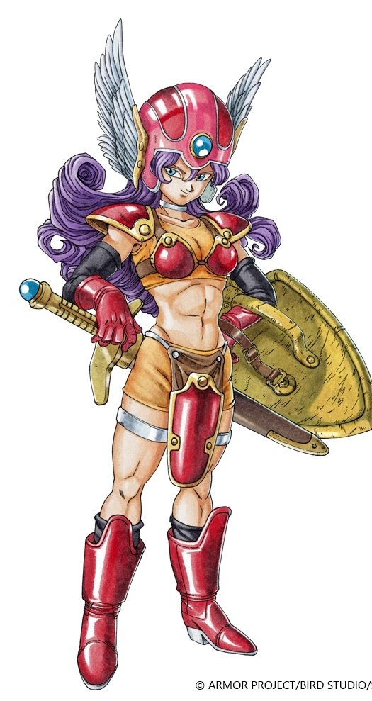 【悲報】DQ3リメイクの女戦士 ポリコレよりパンツ履かされる