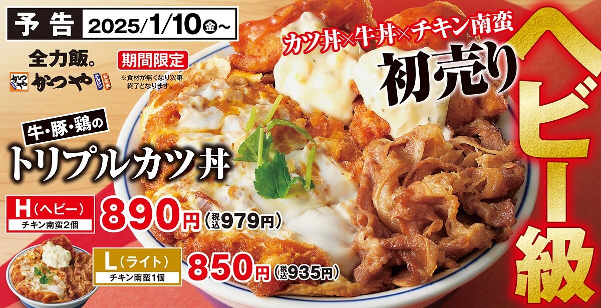 【朗報】かつや、こういうのでいいんだよという丼を発売開始！！！