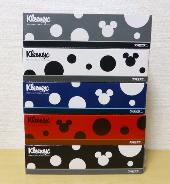 大人ディズニークリネックスティシュー買ったヨー うみのくま