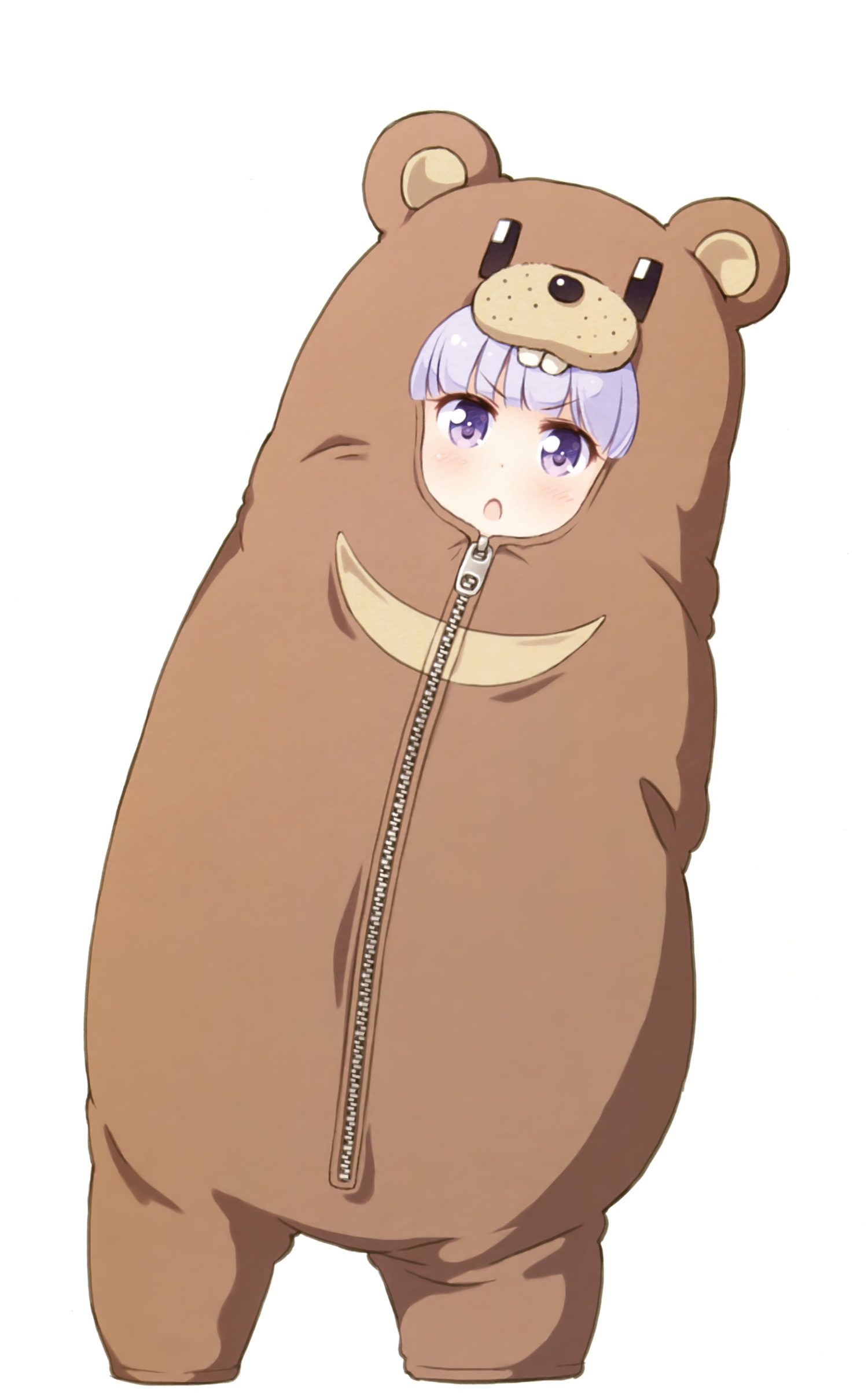 涼風青葉 クマさん寝袋 New Game 高画質壁紙 画像 49 にじげん壁紙集め