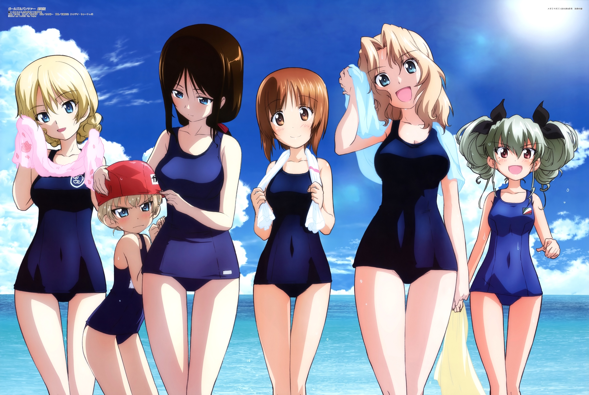 女性陣 水着 ガールズ パンツァー 高画質 壁紙 画像 8 にじげん壁紙集め 女性陣 水着 ガールズ パンツァー 高画質 壁紙 画像 8 にじげん壁紙集め