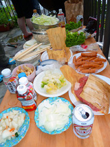 御蔵島 BBQ