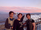 東京湾の夕焼け