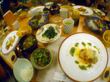 御蔵産の新鮮な食材