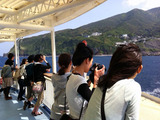 御蔵島を後に