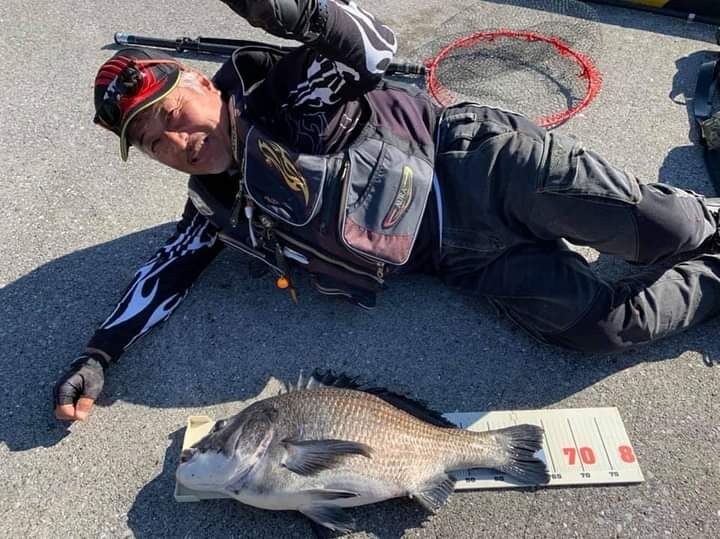 60センチオーバー釣れました(^^)/ : 今日の釣りは何を釣る