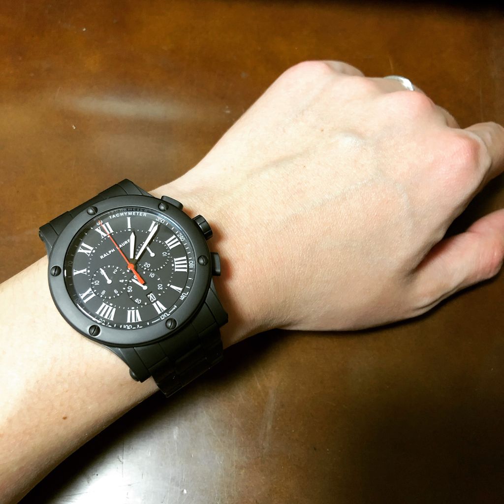 時計 Ralph Lauren Sporting Chronograph 二百十日
