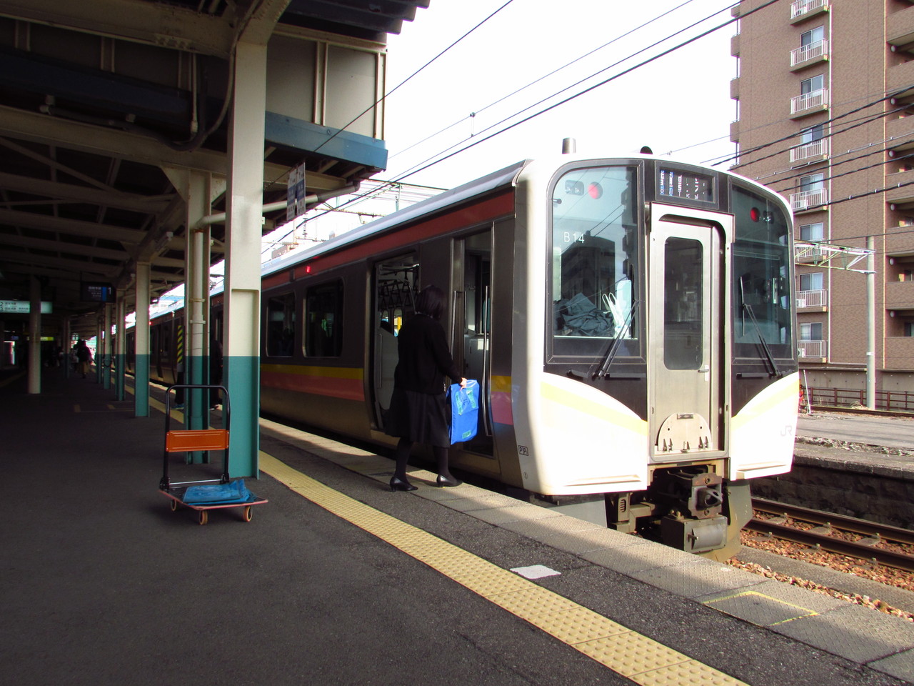 鉄路の響きを追って　～第二章～１８旅２０１８・春 　XVI 　～東三条駅―新津駅～