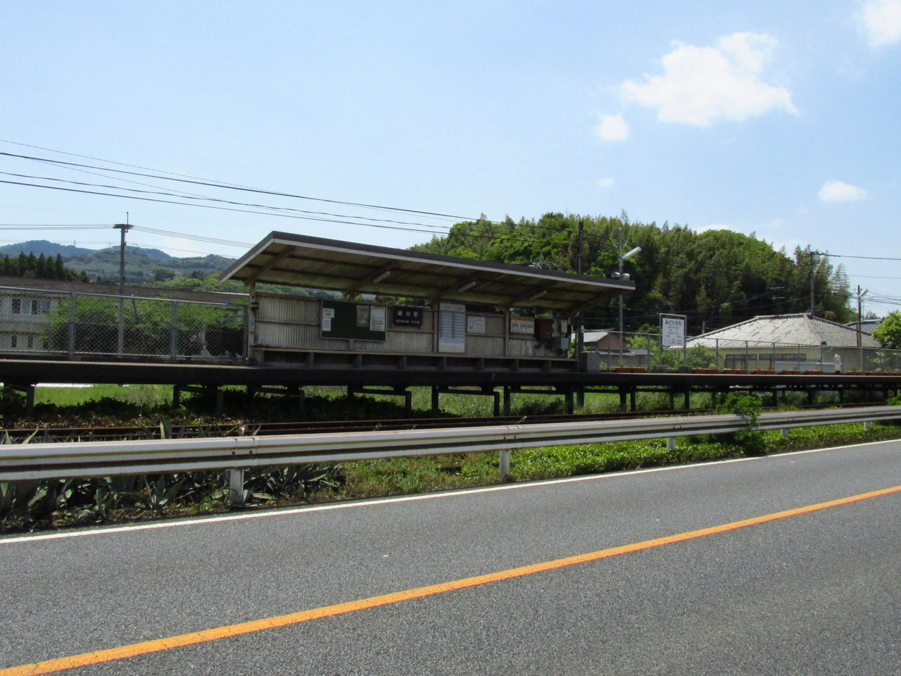 鉄路の響きを追って　～第二章～駅舎巡り・くまモン県編　XI　～緑川駅～