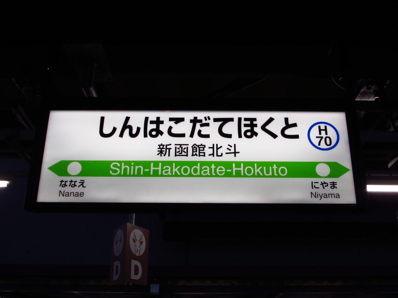 北へ・・・2017夏 X ～新函館北斗駅（在来線）～ : 鉄路の響きを