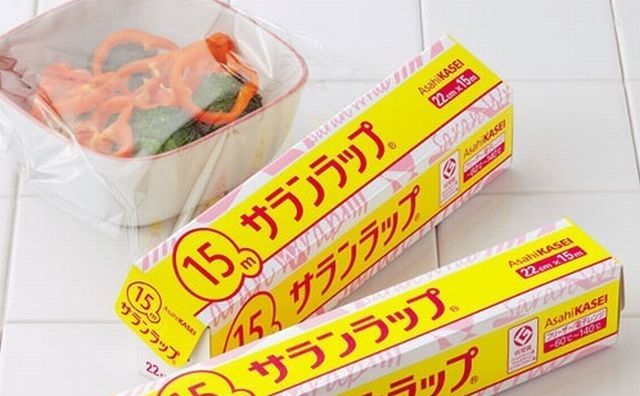 ゴムの代わりにサランラップを使った結果 うながんま