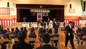 卒業式9