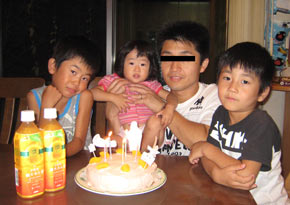 誕生日ケーキ2