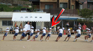 綱引き