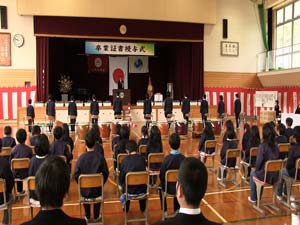 卒業式8