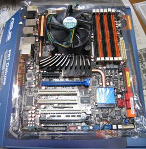 CPU&クーラーセット完了