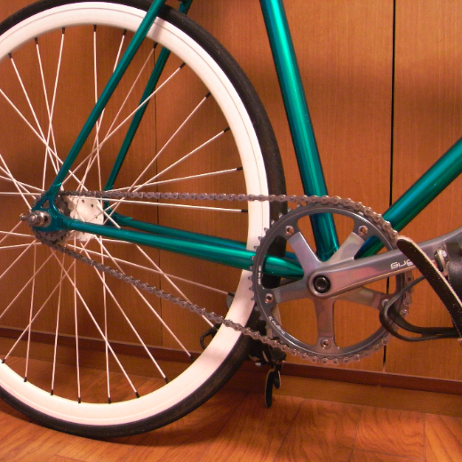 376][チャリ]SHIMANO アーモンドチェーン（Before→After） : 僕
