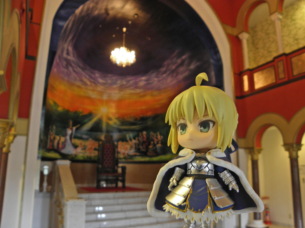 太陽公園 城のエリアにて 風景・ねんどろフォト