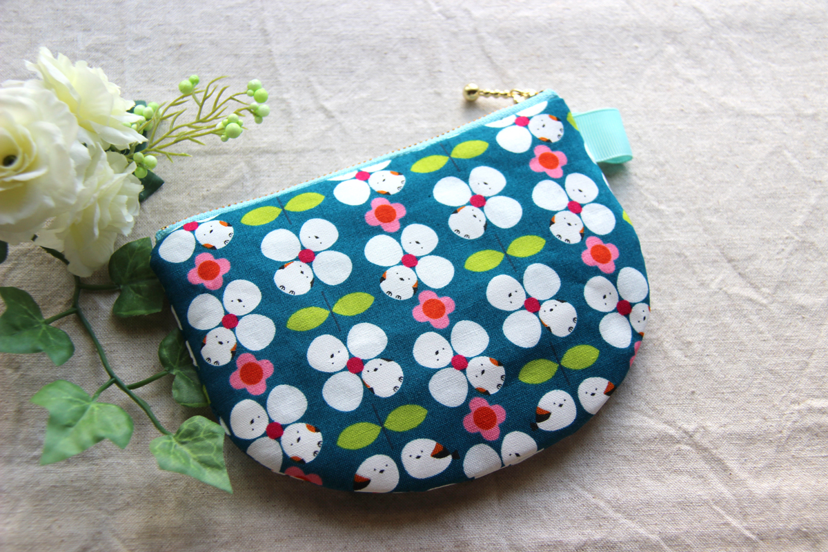 １４cmファスナーポーチ（青） : うねうねごろごろ Powered by ライブドアブログ