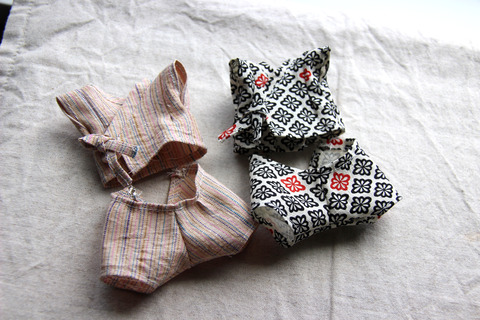 みつは様 はぴぬい ぬい服 甚平 ぬい服 甚平 : うねうねごろごろ