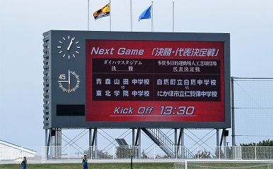 第40回東北中学校サッカー大会 3日目 続 東北の門番からjfl j3 j2へ 第40回東北中学校サッカー大会 3日目 続 東北の門番からjfl j3 j2へ