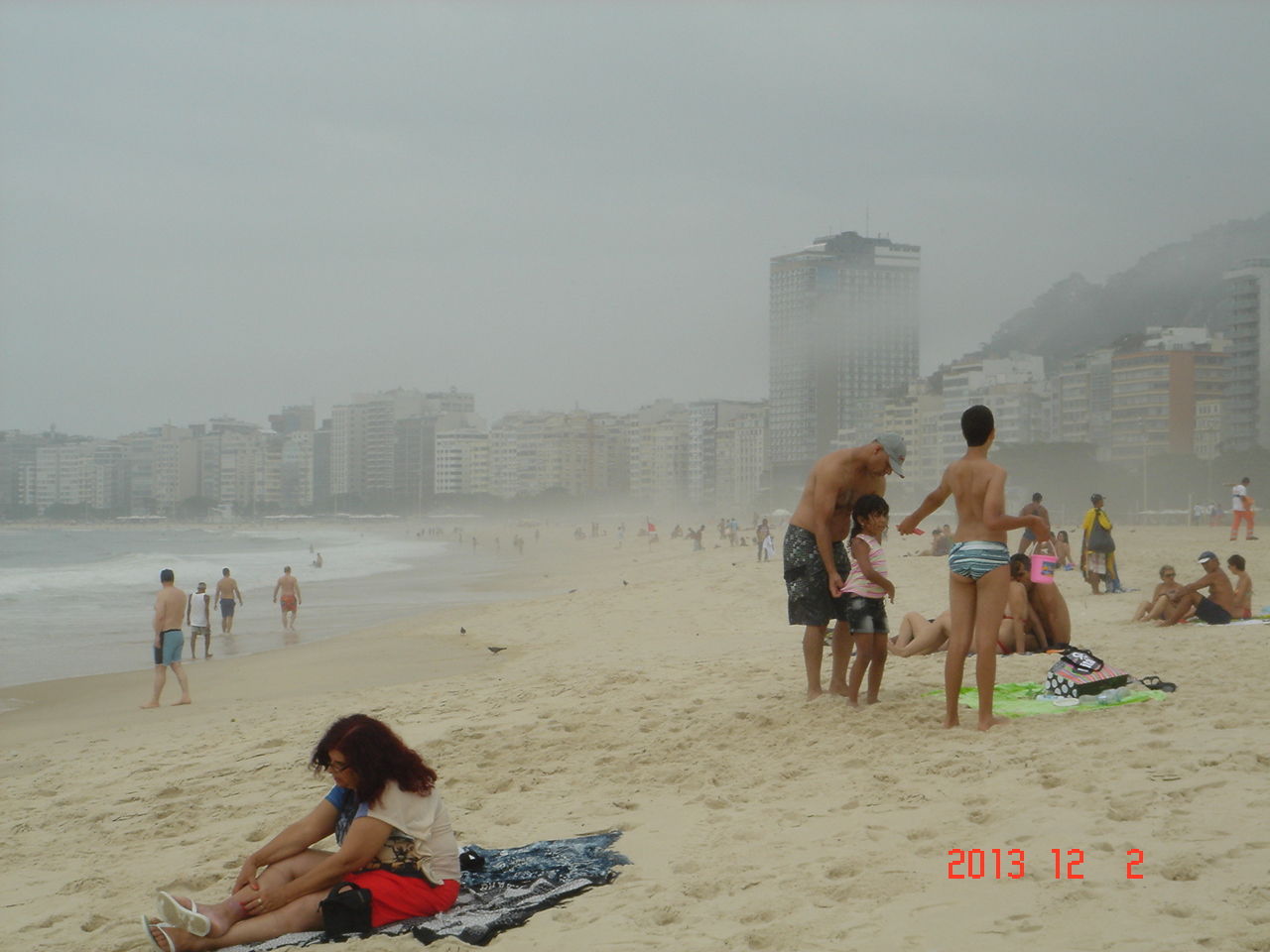リオのコパカバーナ海岸 Uniawabioyoyoの南米旅行 リオのコパカバーナ海岸 Uniawabioyoyoの南米旅行