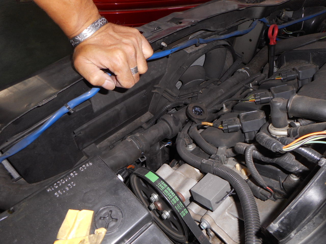 ジャガーX 電動ファン回転したまま : unicom cars blog