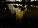 水面に映るサグラダ・ファミリア